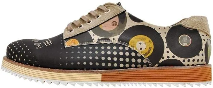 Personalize Your Life - Printed Flat Shoes - Men's Fashion - Chic, Elegant and Casual Style - Vegan, Environmentally Friendly and Handmade - Breathable Design