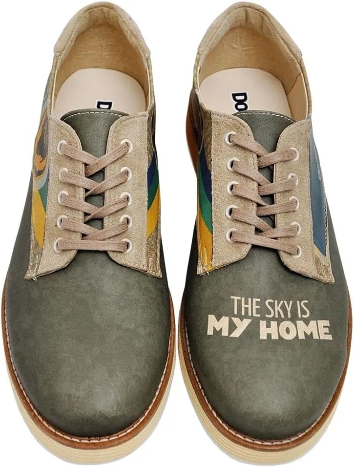 Personalize Your Life - Printed Flat Shoes - Men's Fashion - Chic, Elegant and Casual Style - Vegan, Environmentally Friendly and Handmade - Breathable Design