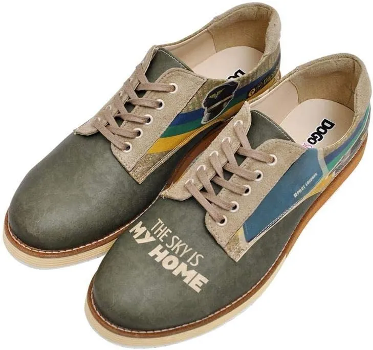 Personalize Your Life - Printed Flat Shoes - Men's Fashion - Chic, Elegant and Casual Style - Vegan, Environmentally Friendly and Handmade - Breathable Design