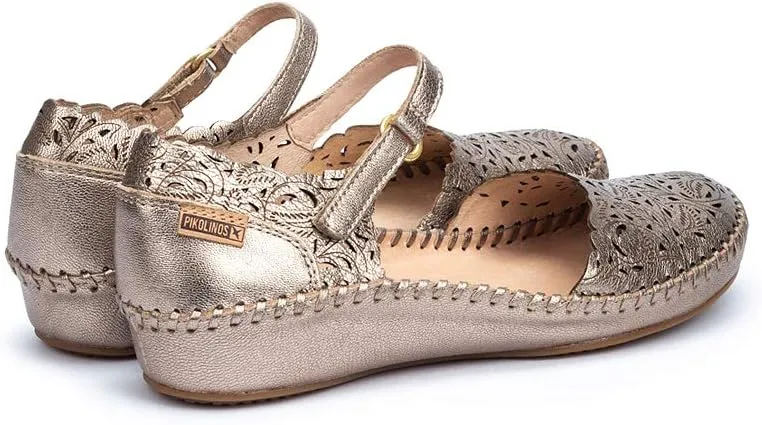 PIKOLINOS Semi-Closed Shoes Leather P. Vallarta for Woman