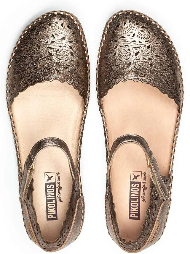 PIKOLINOS Semi-Closed Shoes Leather P. Vallarta for Woman