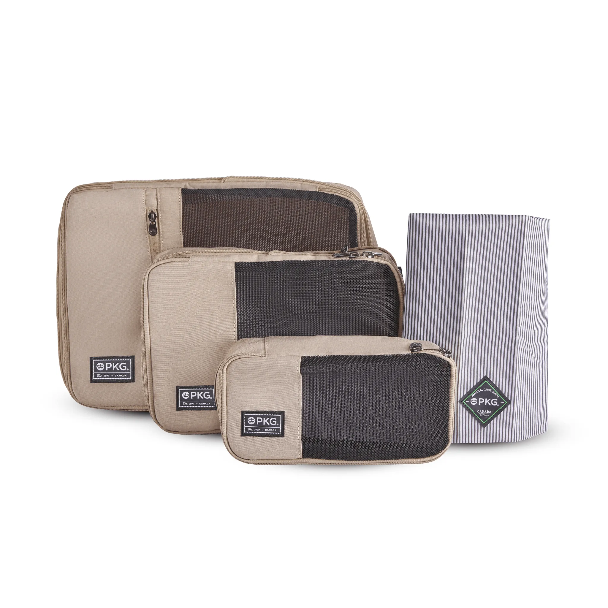 PKG UNION Compression Packing Cubes - 3 Pack