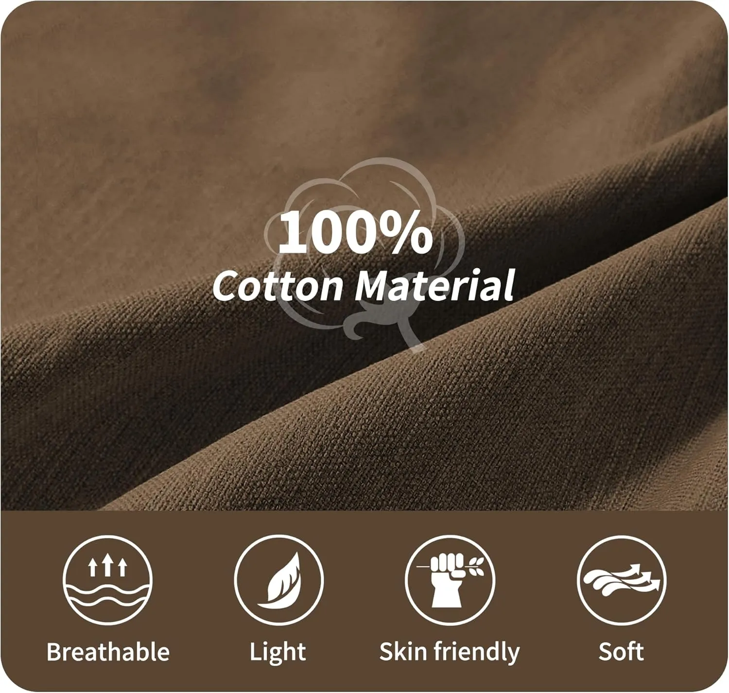 POUDAY Men's Cotton Newsboy Cap Flat Cap Newsboy Hat for Men Cabbie Hat Breathable Soft Summer Hat for Driving Hunting Golf