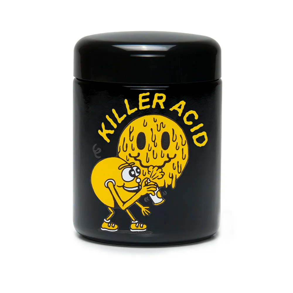 Pulsar 420 Jars x Killer Acid | UV Screw Top Jar | Miles of Smiles