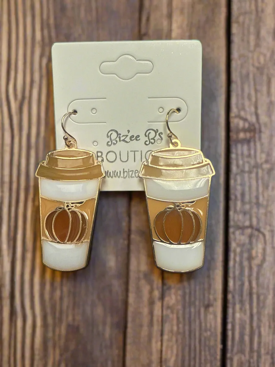 Pumpkin Spice Earrings