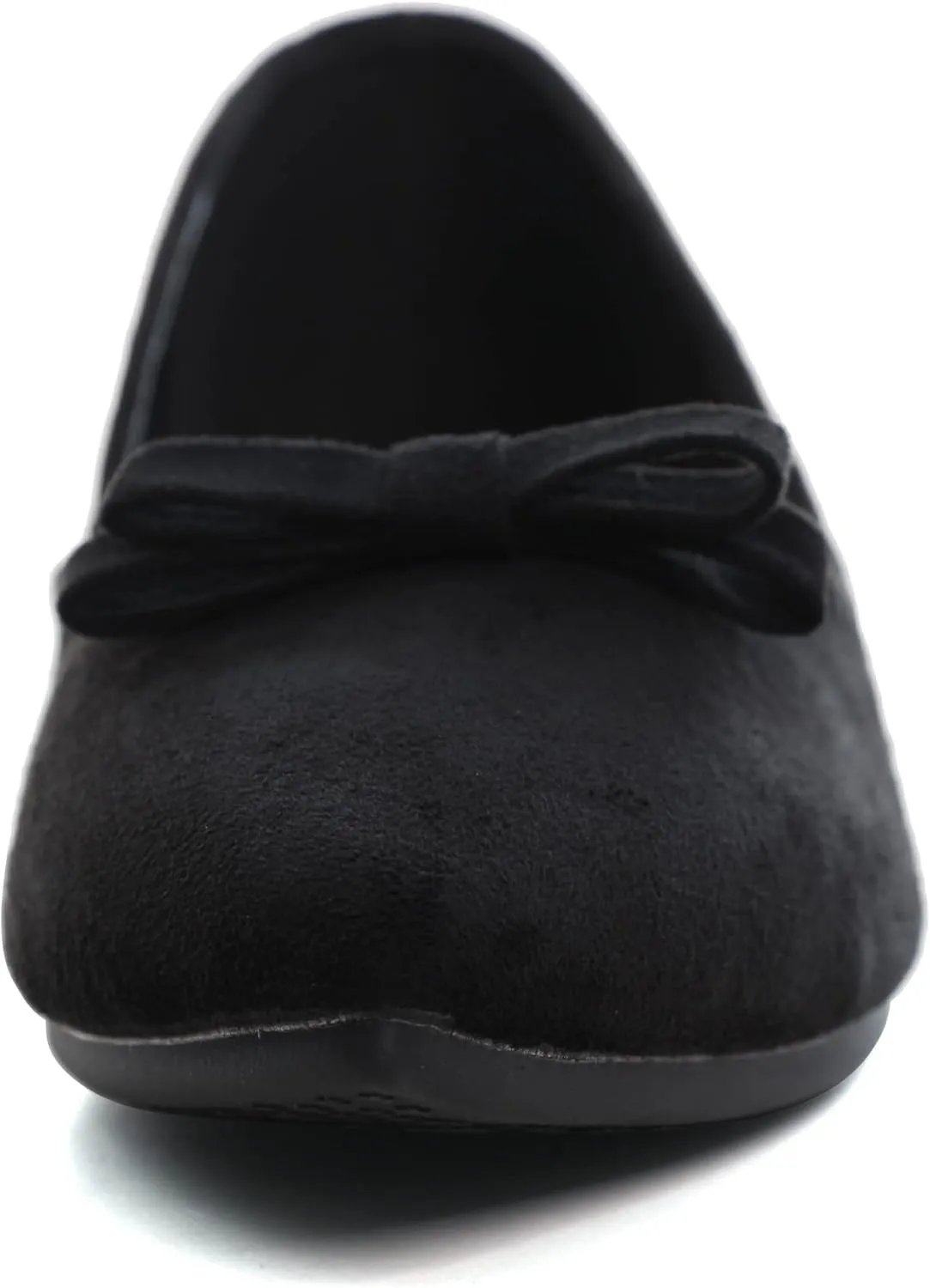 SAILING LU Bowknot Flat Shoes for Women Dressy Slip-ons Loafers Comfortable Moccasins Pointed Toe Ballerina Walking Flats Shoes Wear to Work