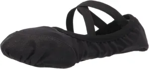 SANSHA Women's Split Leather Sole Soft Ballet Shoes 83x Pro-fit Flat