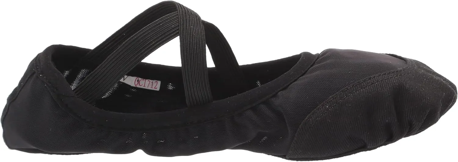 SANSHA Women's Split Leather Sole Soft Ballet Shoes 83x Pro-fit Flat