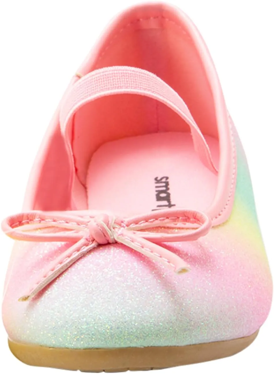 SmartFit Toddler/Youth Girls FAE String Tie Ballet Flat