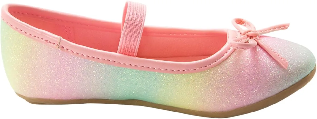 SmartFit Toddler/Youth Girls FAE String Tie Ballet Flat