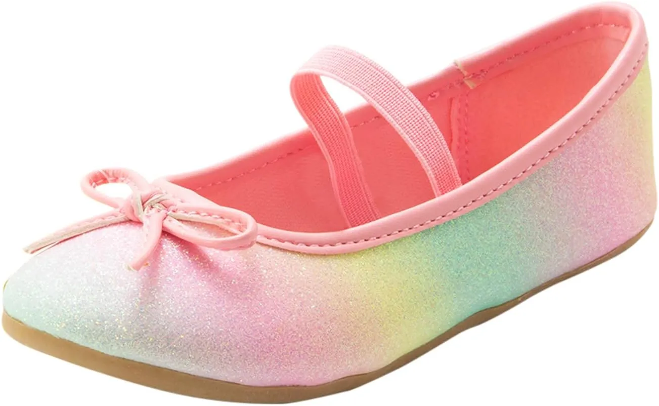 SmartFit Toddler/Youth Girls FAE String Tie Ballet Flat