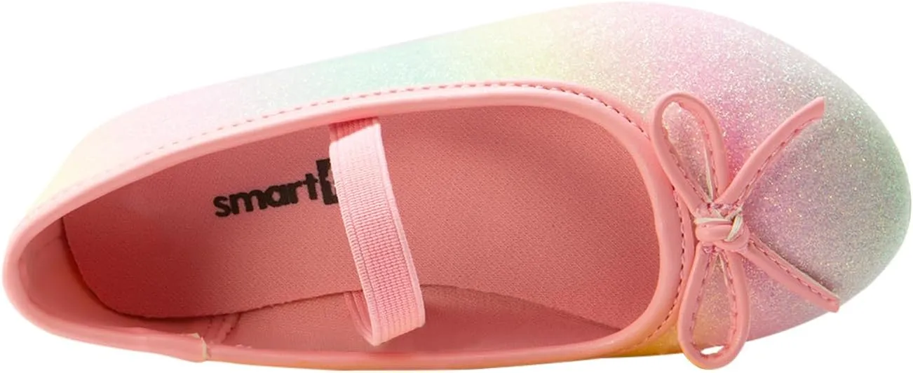 SmartFit Toddler/Youth Girls FAE String Tie Ballet Flat