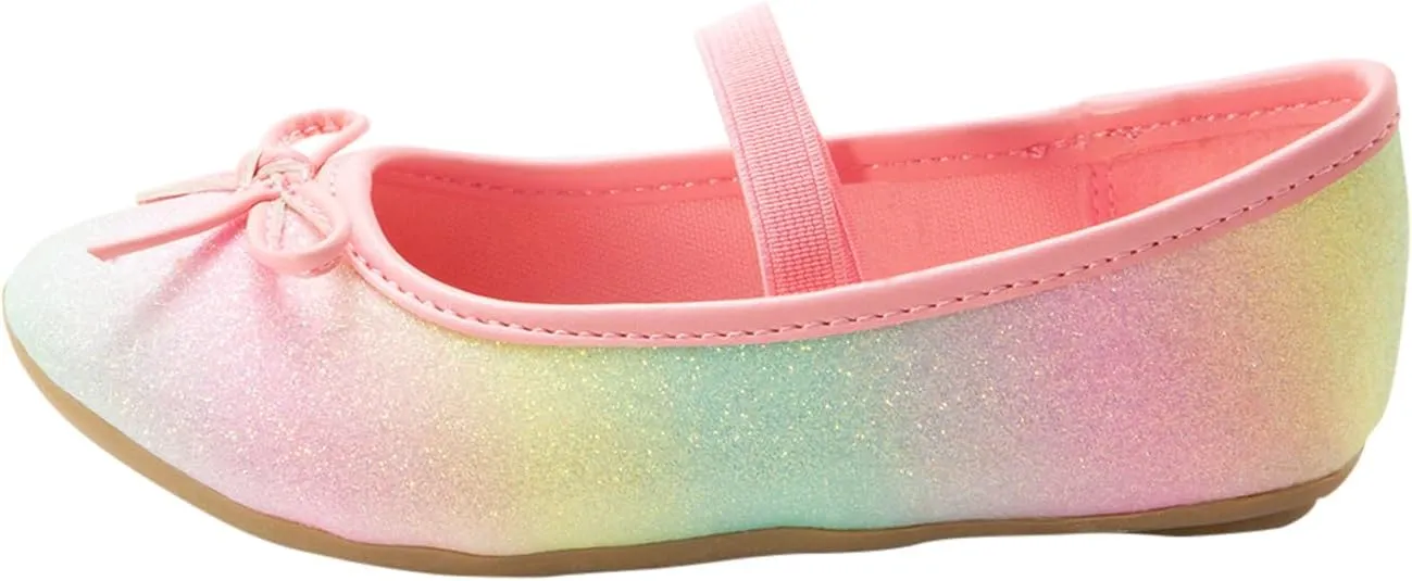 SmartFit Toddler/Youth Girls FAE String Tie Ballet Flat