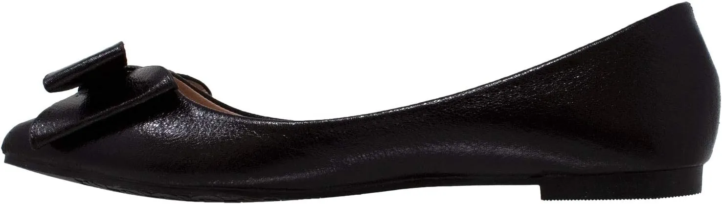 SOBEYO Ballet Flats Comfort Soft-Sole Breathable Sweater Fabric Lightweight Round Toe Shoes