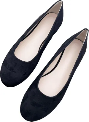 Stunner Women Casual Flats Classic Cute Slip On Ballet Shoes Comfortable Pointed Toe Flats