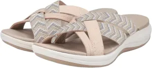 Summer Sandals for Women 2025 Trendy Beach Casual Wide Shoes Dressy Plus Size Comfort Walking Boho Holiday Samdals