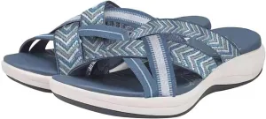 Summer Sandals for Women 2025 Trendy Beach Casual Wide Shoes Dressy Plus Size Comfort Walking Boho Holiday Samdals