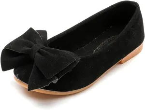 TangDao Toddler Little Kid Girl's Bowknot Mary Jane Ballerina Flat Shoes Princess Girls Dress Shoes Kids Slip On Casual Classic Soft Flats Shoes Party School Wedding