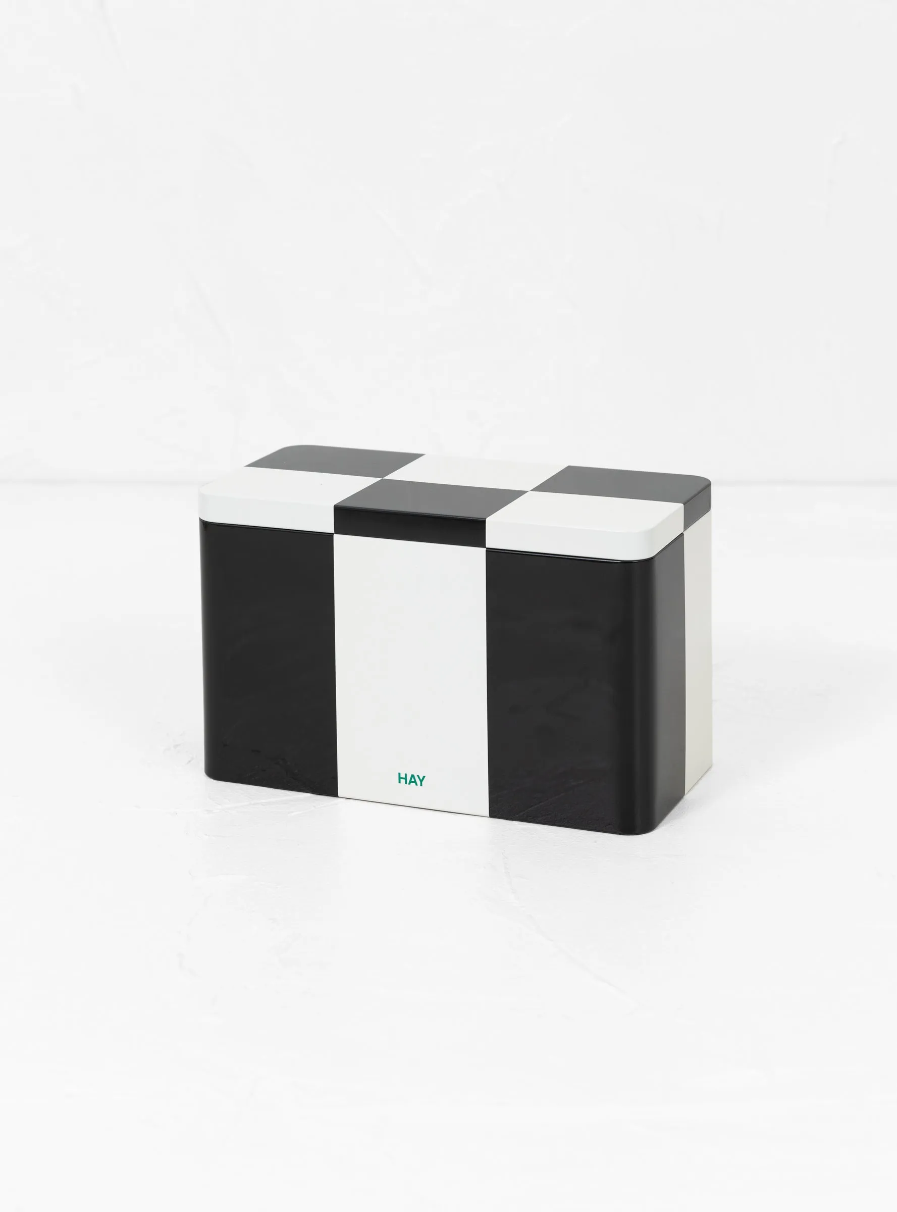 Tin Container M Black/White
