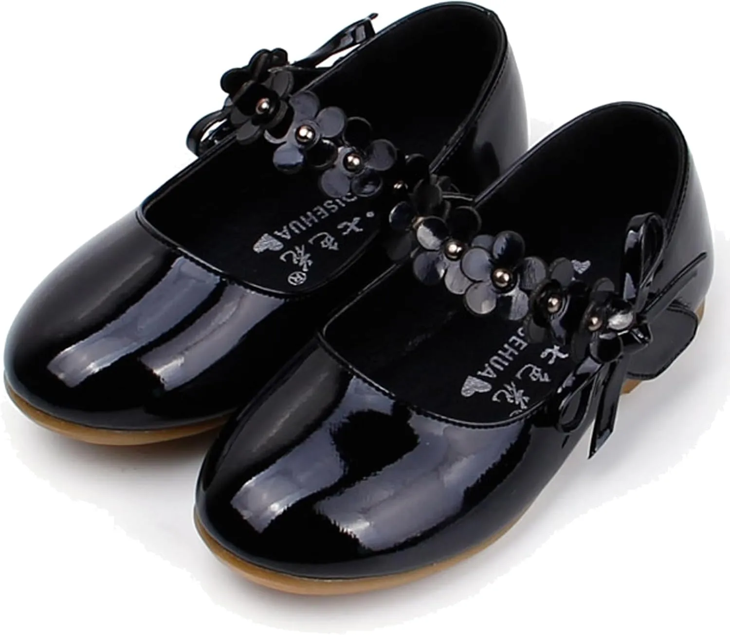 Toddler Girls Dress Shoes Party Wedding Flower School Princess Ballet Flats(Toddler/Little/Big Kid)