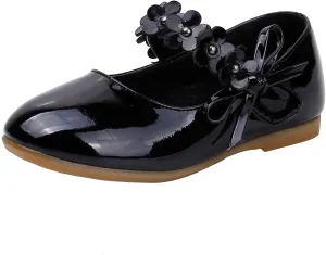 Toddler Girls Dress Shoes Party Wedding Flower School Princess Ballet Flats(Toddler/Little/Big Kid)