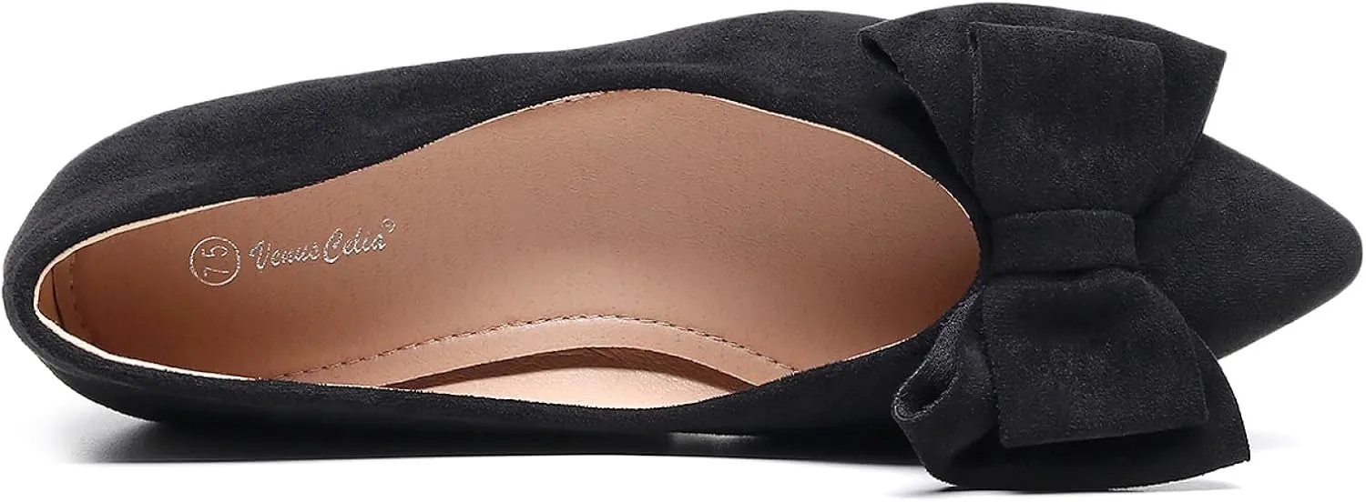 VenusCelia Women's Butterfly Flat Shoe