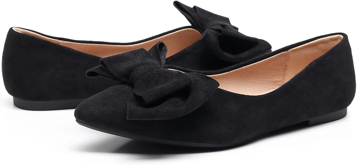 VenusCelia Women's Butterfly Flat Shoe