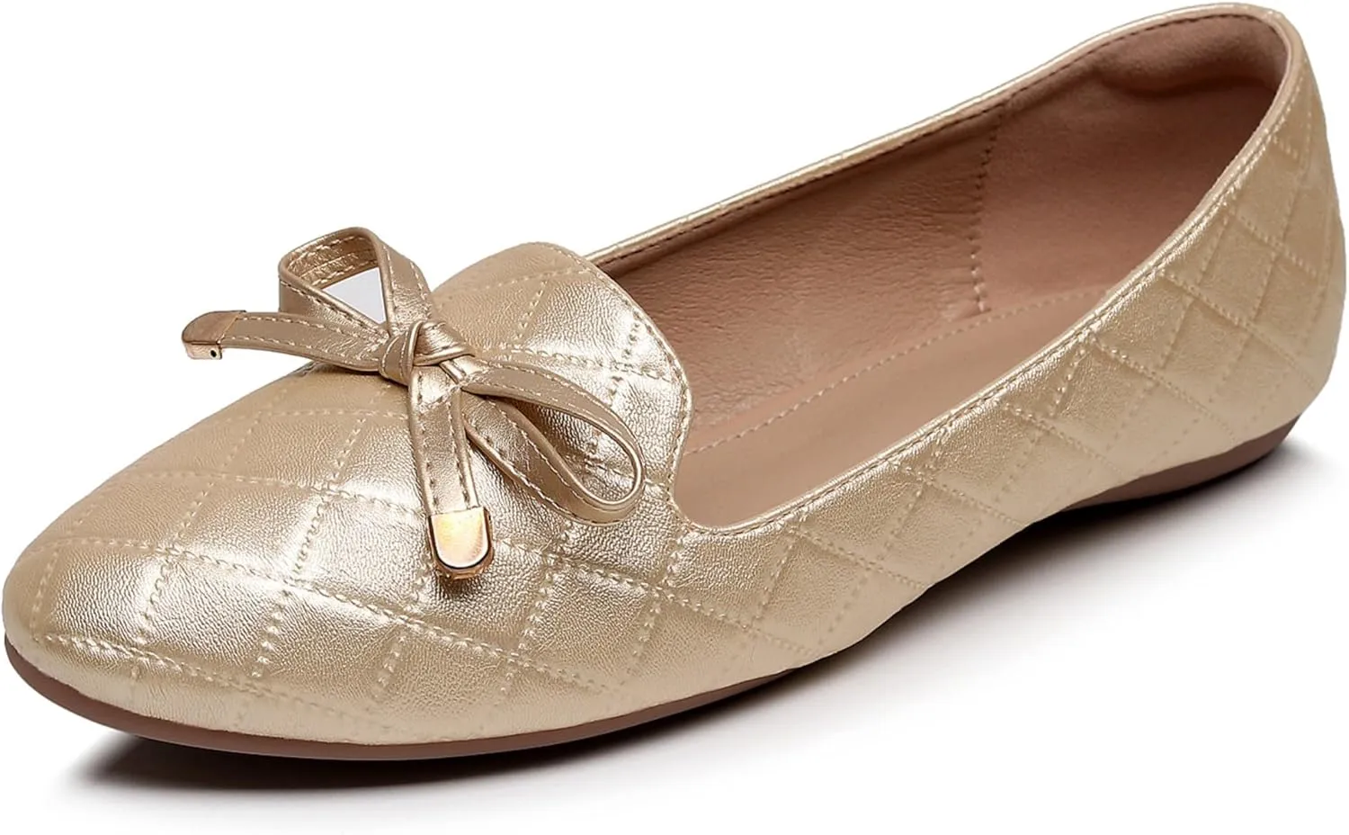 VenusCelia Women's Serenity Bow Flat Shoe