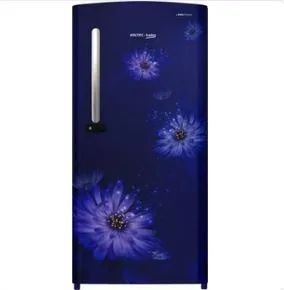 Voltas Beko RDC265C/W0DBE0M Refrigerator DC 230 L Dahlia Blue Single Door 3 Star BEE Rating