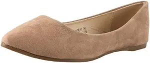 Women's Ballet Flats Pointed Toe Classic Slip On Loafer Shoes Suede/Patent Summer Wedding Shoes