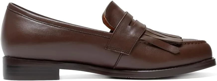 Women's Classic Flat Leather Tassel Loafer