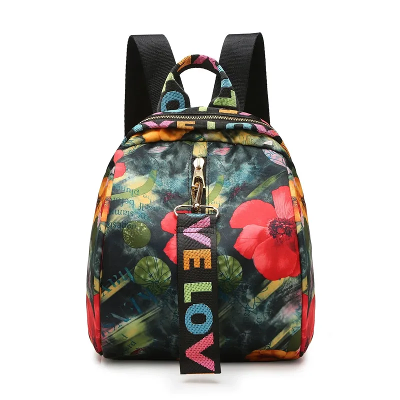 Women's Oxford Cloth Small Backpack