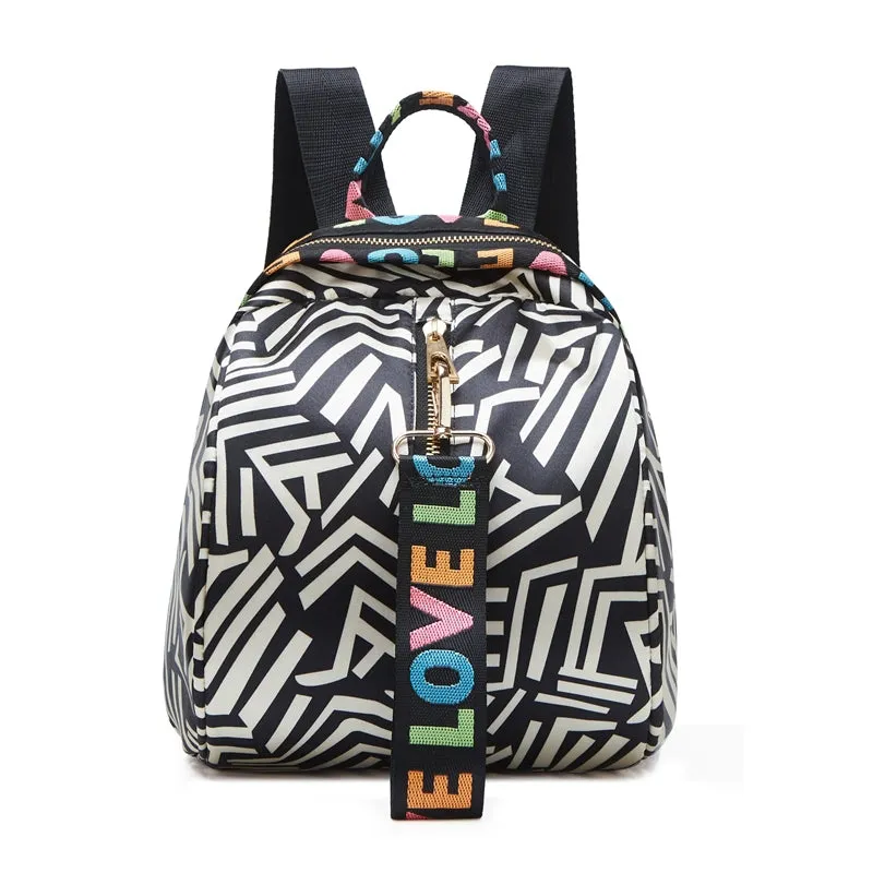 Women's Oxford Cloth Small Backpack
