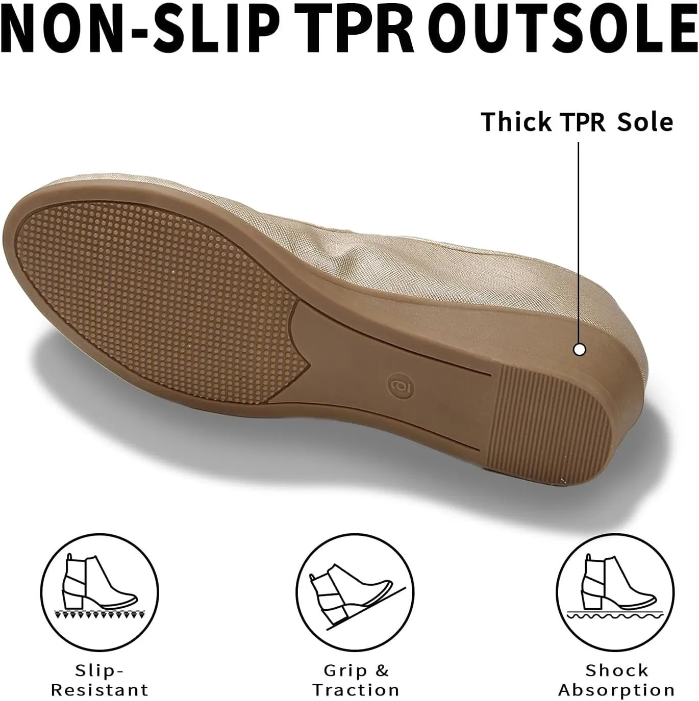 Womens Round Toe Flats Shoes Ballet Flats Classic Comfortable Flats for Women