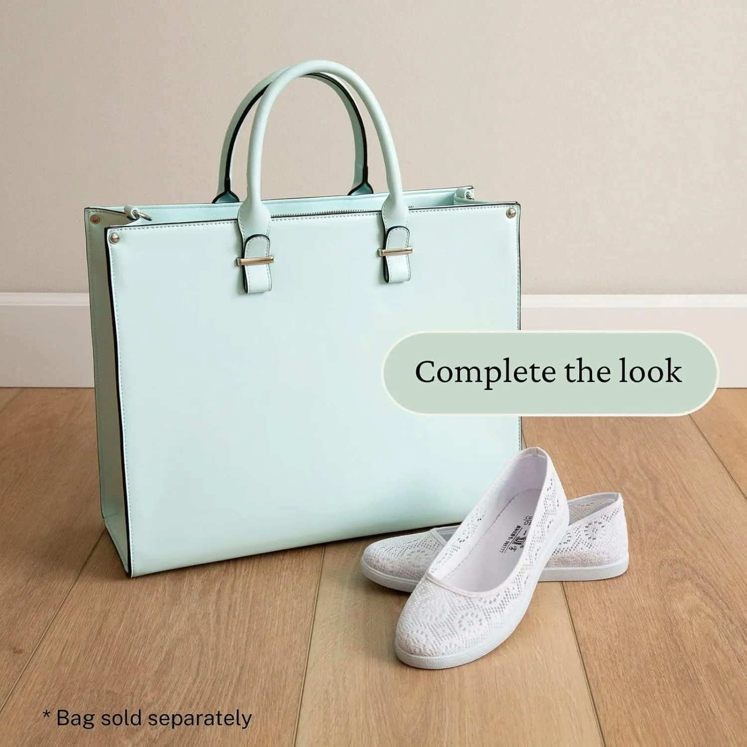 Womens White Temple Shoes  Comfortable Slip-On Flats with Crochet Lace  Lightweight, Non-Slip Temple Footwear
